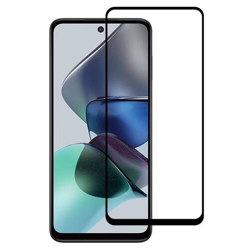 Schutzglas f�r Motorola Moto G23 Full Cover Full Glue Tempered Glass Folie Film