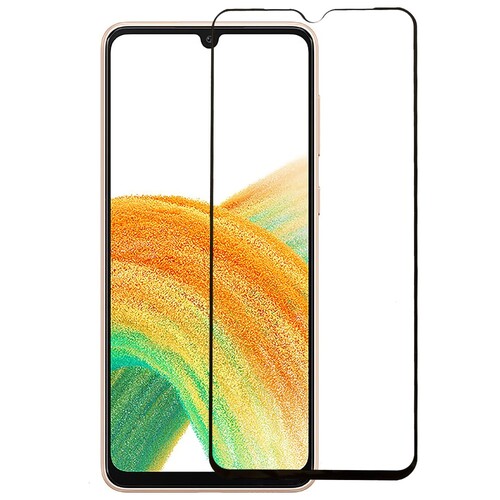 Schutzglas f�r Samsung Galaxy A34 Full Cover Full Glue Tempered Glass Folie Film