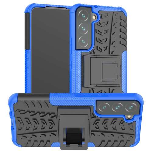 Outdoor H�lle f�r Samsung Galaxy S22 Tire Rutschfest Kickstand PC TPU Cover Case 