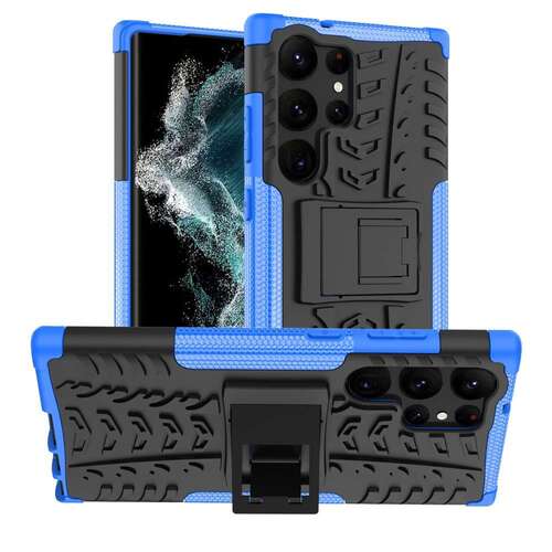 Outdoor H�lle f�r Samsung Galaxy S23 ULTRA Tire Rutschfest Stand PC TPU Case 
