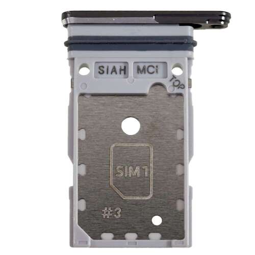 Dual Sim Tray f�r Samsung Galaxy S23 ULTRA Kartenhalter Fach Schlitten Card Slot 