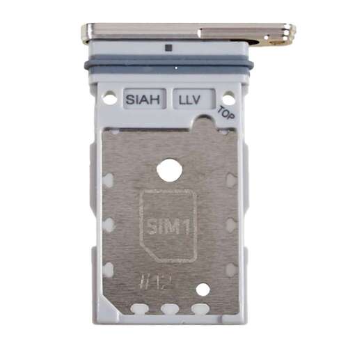 Dual Sim Tray f�r Samsung Galaxy S23 ULTRA Kartenhalter Fach Schlitten Card Slot 