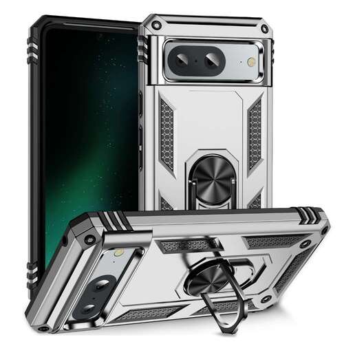 Outdoor H�lle f�r Google Pixel 8 TPU PC Hybrid Sergeant Armor Ring Cover Case 