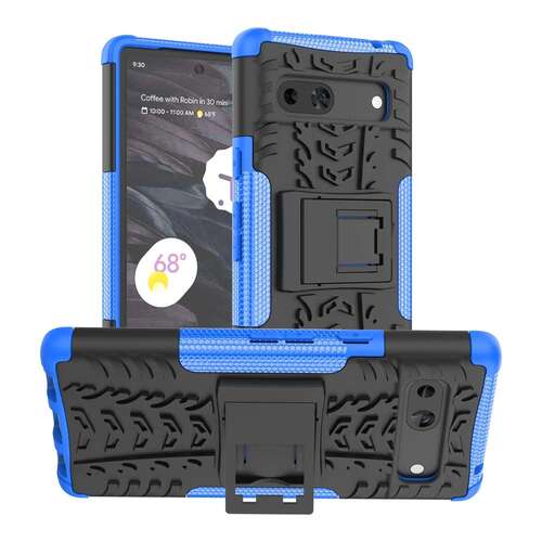 Outdoor H�lle f�r Google Pixel 7a Tire Rutschfest Kickstand PC TPU Cover Case 