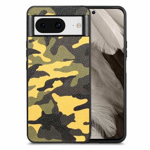 TPU H�lle f�r Google Pixel 8 Camouflage Schutz Case Army Flexibel Tarn Muster 