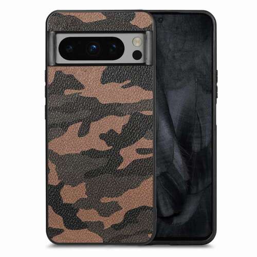 TPU H�lle f�r Google Pixel 8 PRO Camouflage Schutz Case Army Flexi Tarn Cover 