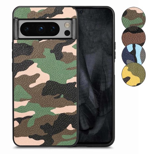 TPU Hlle fr Google Pixel 8 PRO Camouflage Schutz Case Army Flexi Tarn Cover