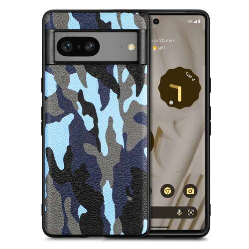 TPU H�lle f�r Google Pixel 7 Camouflage Schutz Case Army Flexibel Tarn Muster 