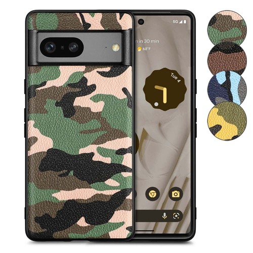 TPU Hlle fr Google Pixel 7 Camouflage Schutz Case Army Flexibel Tarn Muster