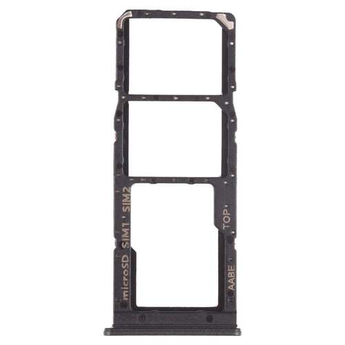 Dual Sim Tray f�r Samsung Galaxy A12 Karten Halter Fach Schlitten SD Card Slot 