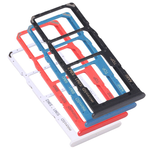 Dual Sim Tray f�r Samsung Galaxy A12 Karten Halter Fach Schlitten SD Card Slot