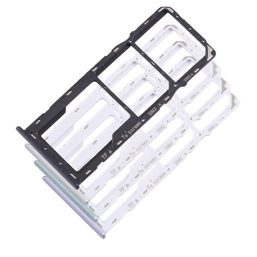 Dual Sim Tray f�r Samsung Galaxy A22 5G Kartenhalter Fach Schlitten SD Card Slot