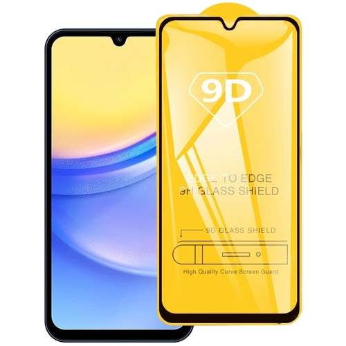 Schutzglas f�r Samsung Galaxy A15 Full Glue Tempered Glass Protector Schutzfolie