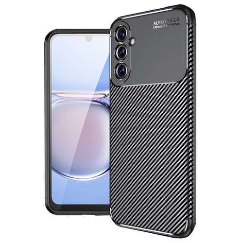TPU H�lle f�r Samsung Galaxy A05s Carbon Fiber Muster Shockproof Back Cover Case