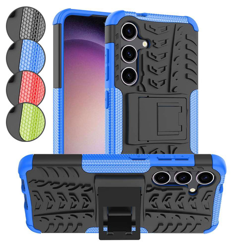Outdoor H�lle f�r Samsung Galaxy S24 Tire Rutschfest Kickstand PC TPU Cover Case
