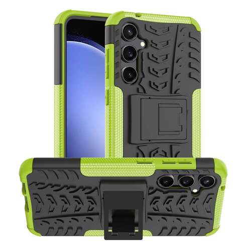 Outdoor H�lle f�r Samsung Galaxy S23 FE Tire Rutschfest Kickstand Schutz Cover 