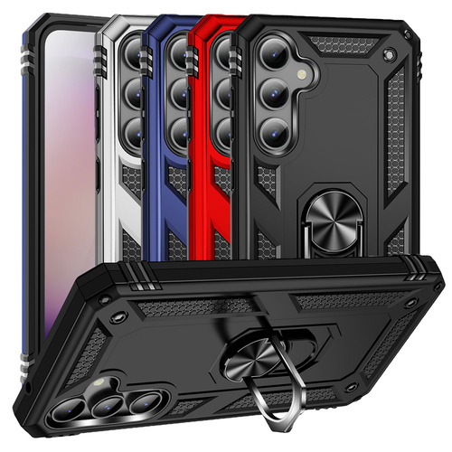 Outdoor H�lle f�r Samsung Galaxy S23 FE TPU PC Hybrid Sergeant Armor Schutzcover