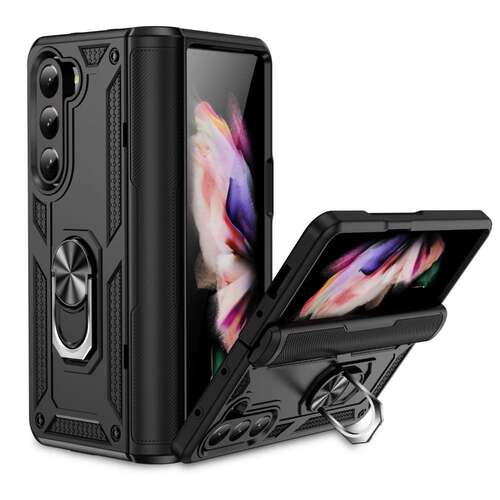 Outdoor H�lle f�r Samsung Galaxy Z Fold5 TPU PC Hybrid Sergeant Ring Cover Case 