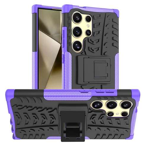 Outdoor H�lle f�r Samsung Galaxy S24 ULTRA Tire Rutschfest Stand PC TPU Case 