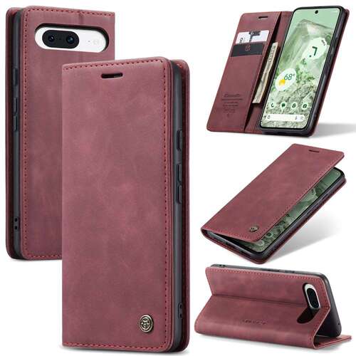 CASEME Handy Tasche f�r Google Pixel 8a Wallet 013 Series Klapp H�lle Business 