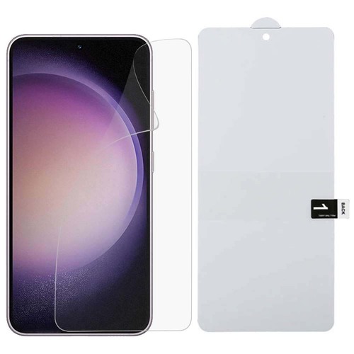 Schutzfolie f�r Samsung Galaxy S23 FE Hydrogel Folie Full Screen Displayschutz