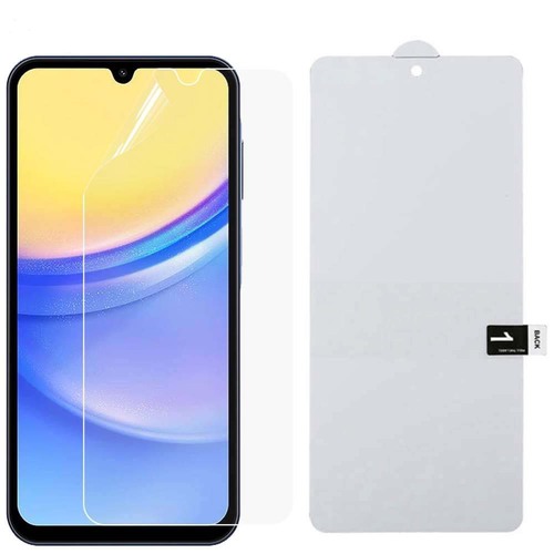 Schutzfolie f�r Samsung Galaxy A15 Hydrogel Folie Full Screen Displayschutz Film