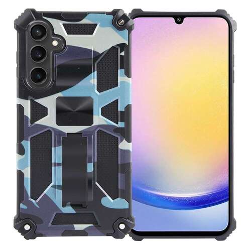 Outdoor H�lle f�r Samsung Galaxy A25 Camouflage Shockproof Schutz Armor Cover 