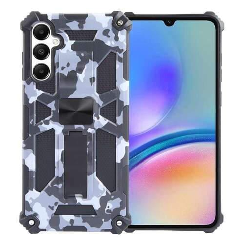 Outdoor H�lle f�r Samsung Galaxy A05s Camouflage Shockproof Schutz Armor Cover 
