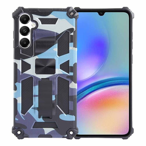 Outdoor H�lle f�r Samsung Galaxy A05s Camouflage Shockproof Schutz Armor Cover 