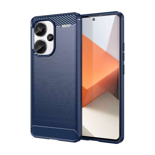 TPU H�lle f�r Xiaomi Redmi Note 13 PRO+ Carbon Fiber Skin Brushed Schutzcover 