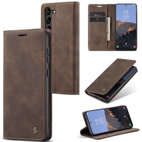 CASEME Handy Tasche f�r Samsung Galaxy S24 Wallet 013 Series H�lle Klapp Etui 