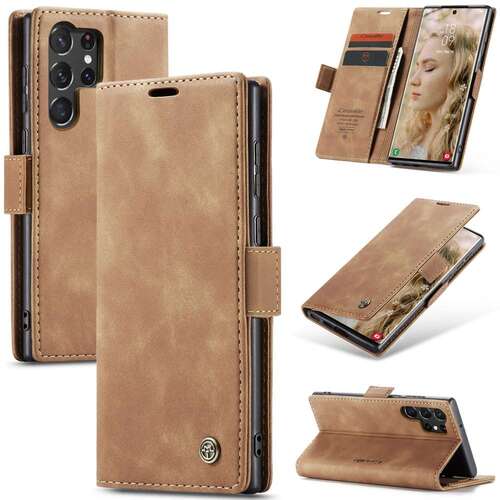 CASEME Handy Tasche f�r Samsung Galaxy S24 ULTRA Wallet 013 Series H�lle Etui 