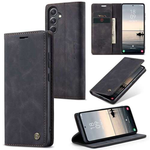CASEME Handy Tasche f�r Samsung Galaxy S23 FE Wallet 013 Series H�lle Klapp Etui 