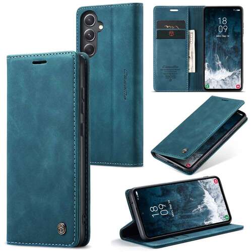 CASEME Handy Tasche f�r Samsung Galaxy S23 FE Wallet 013 Series H�lle Klapp Etui 