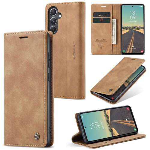 CASEME Handy Tasche f�r Samsung Galaxy S23 FE Wallet 013 Series H�lle Klapp Etui 