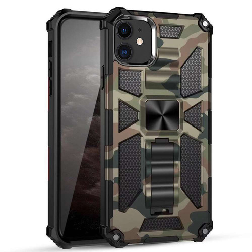 Outdoor H�lle f�r Apple iPhone 12 MINI Camouflage Shockproof Schutz Armor Cover 