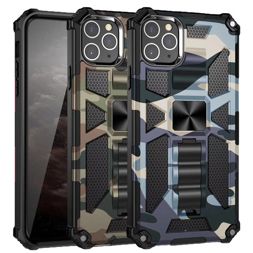 Outdoor H�lle f�r Apple iPhone 12 | 12 PRO Camouflage Shockproof PC Schutzcover