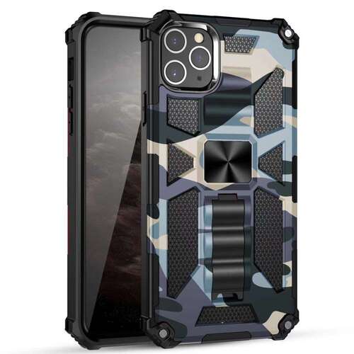 Outdoor H�lle f�r Apple iPhone 12 PRO MAX Camouflage Shockproof PC Schutzcover 