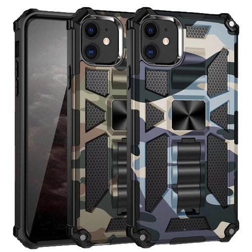 Outdoor H�lle f�r Apple iPhone 11 Camouflage Shockproof Schutz Cover Armor Kick