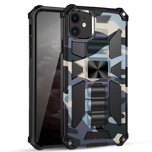 Outdoor H�lle f�r Apple iPhone 11 Camouflage Shockproof Schutz Cover Armor Kick 