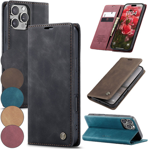 CASEME Handy Tasche f�r Apple iPhone 16 PRO Wallet 013 Series H�lle Klapp Etui