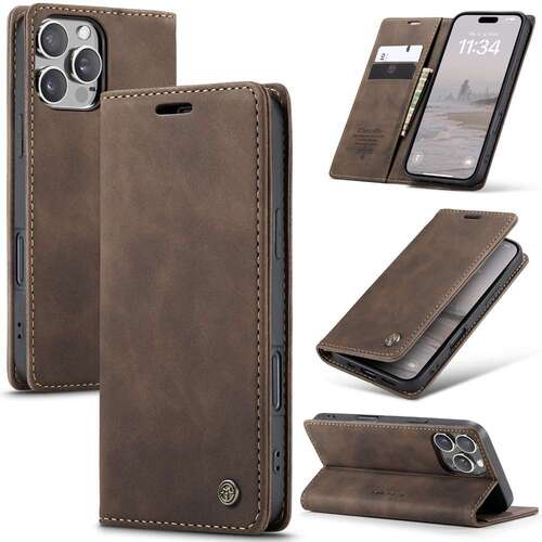 CASEME Handy Tasche f�r Apple iPhone 16 PRO Wallet 013 Series H�lle Klapp Etui 