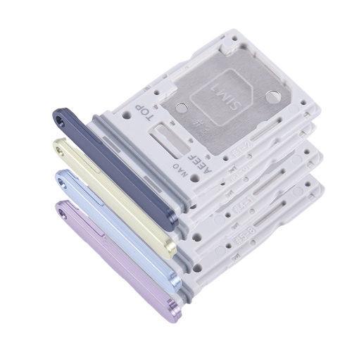 Dual Sim Tray f�r Samsung Galaxy A55 Karten Halter Fach Schlitten Adapter Holder