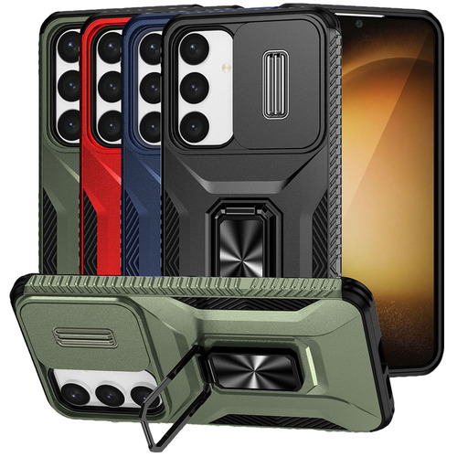 Outdoor H�lle f�r Samsung Galaxy S24 PLUS Camshield Holder Schutz Cover St�nder