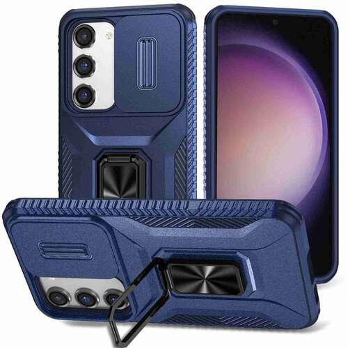 Outdoor H�lle f�r Samsung Galaxy S23 Camshield Holder Schutz Cover Ring St�nder 