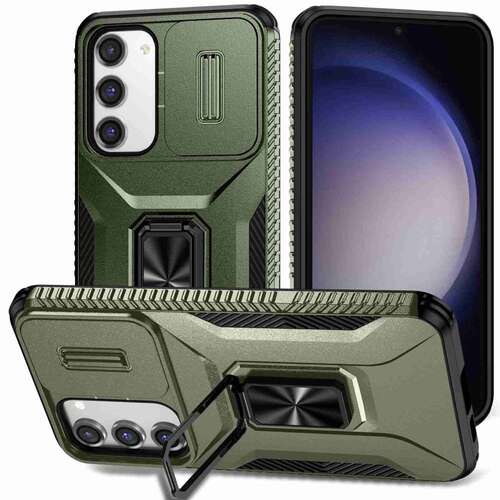 Outdoor H�lle f�r Samsung Galaxy S23 PLUS Camshield Holder Schutz Cover St�nder 