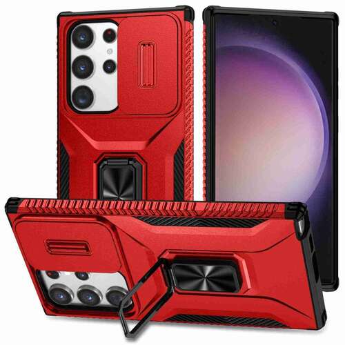 Outdoor H�lle f�r Samsung Galaxy S23 ULTRA Camshield Holder Schutz Cover St�nder 