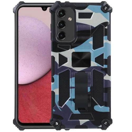 Outdoor H�lle f�r Samsung Galaxy A14 Camouflage Shockproof Schutz Armor Cover 