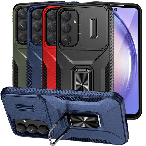 Outdoor H�lle f�r Samsung Galaxy A55 Camshield Holder Schutz Cover Ring St�nder