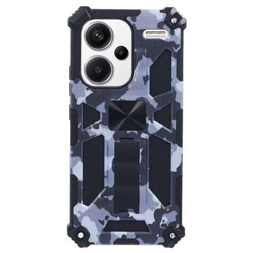 Outdoor H�lle f�r Xiaomi Redmi Note 13 PRO+ Camouflage Shockproof PC Schutzcover 